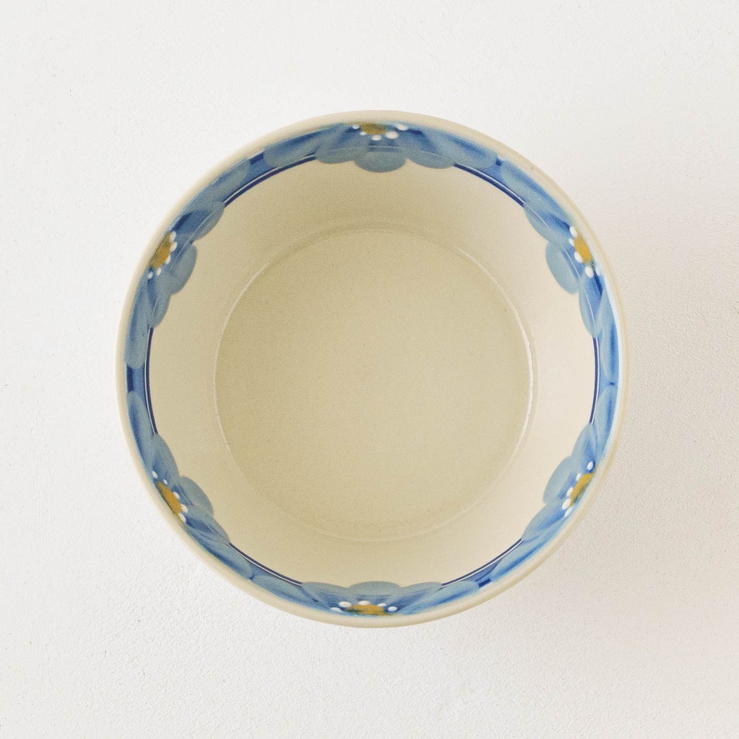 指描更紗　藍　スープどんぶり｜アダチノポタリ