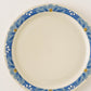 指描更紗　藍　23cmプレート｜アダチノポタリ