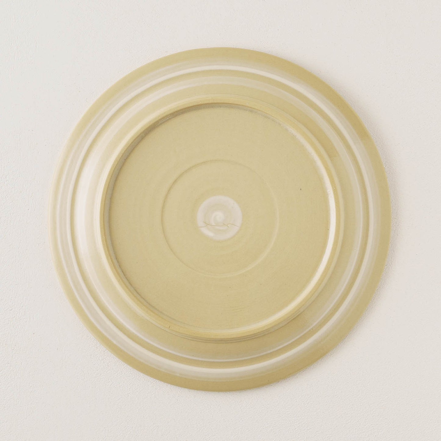 指描更紗　青　23cmプレート｜アダチノポタリ