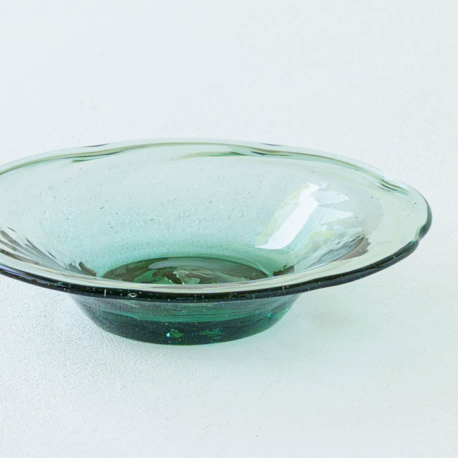 Flower-shaped Small Plate, Asagi | Nijinoha Aiko Hiraiwa