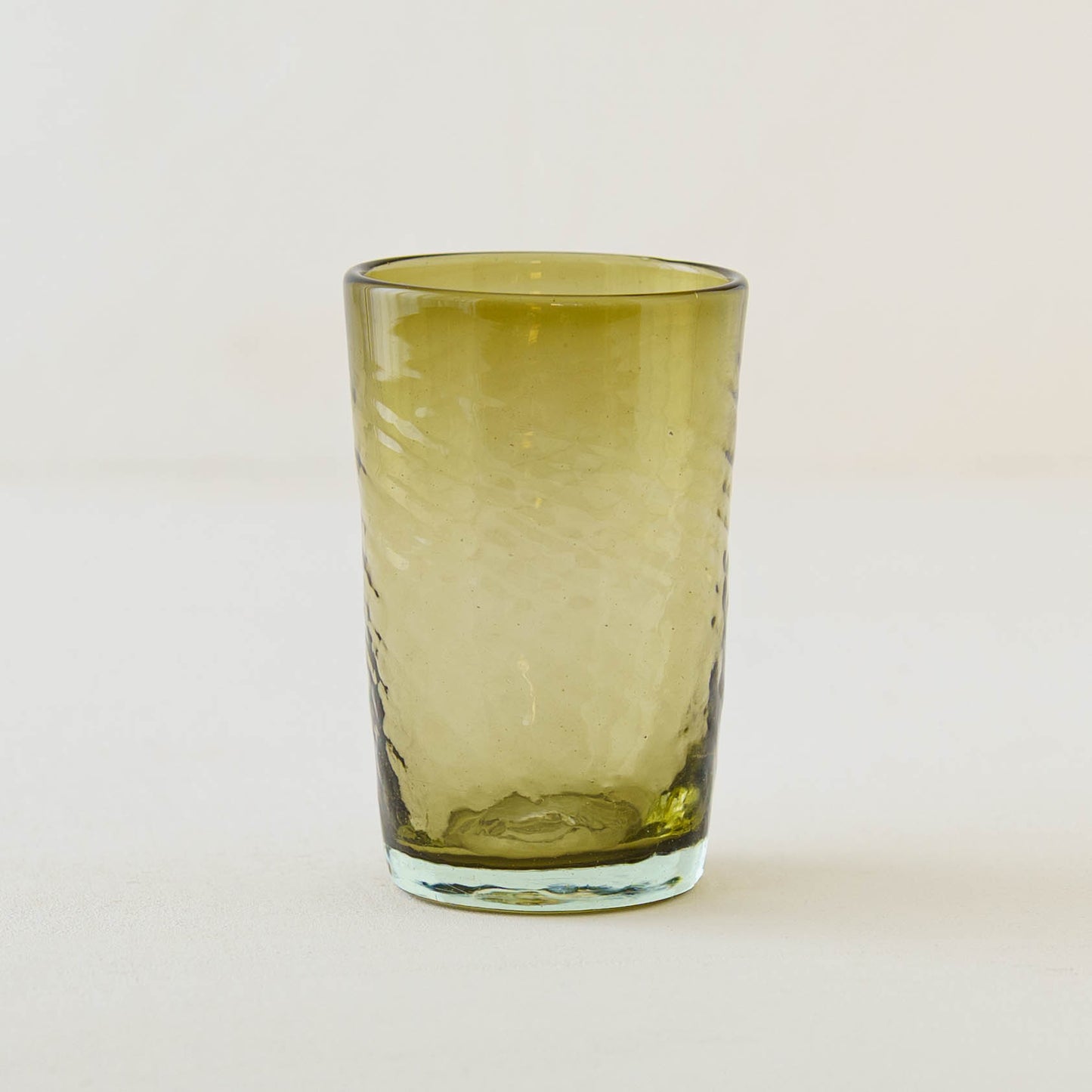 ストレートタンブラー　中　オリーブ｜ニジノハ　平岩愛子