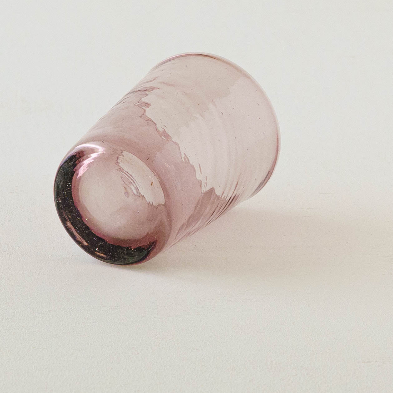 ストレートタンブラー　小　紫｜ニジノハ　平岩愛子