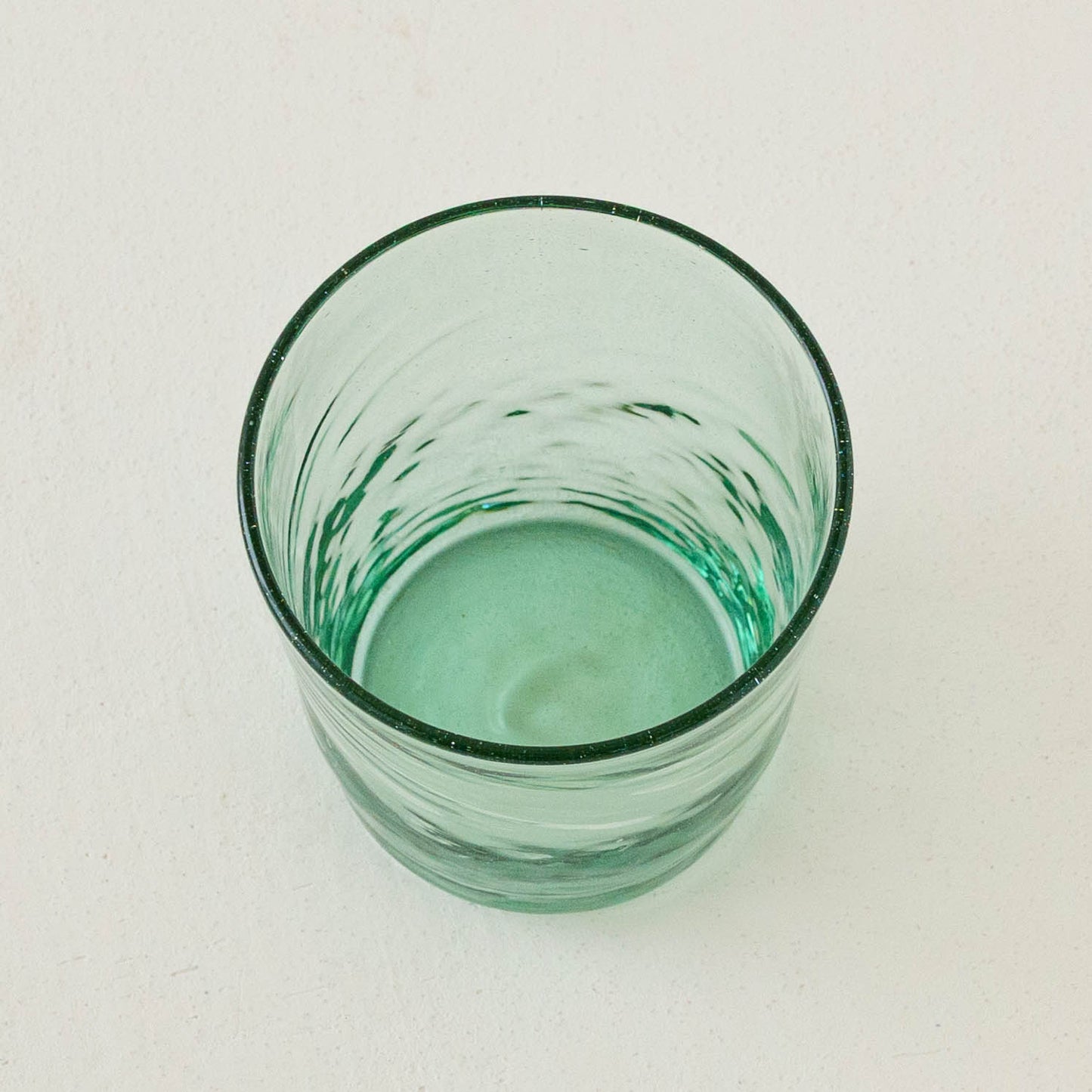 ストレートタンブラー　ワイド　浅葱｜ニジノハ　平岩愛子