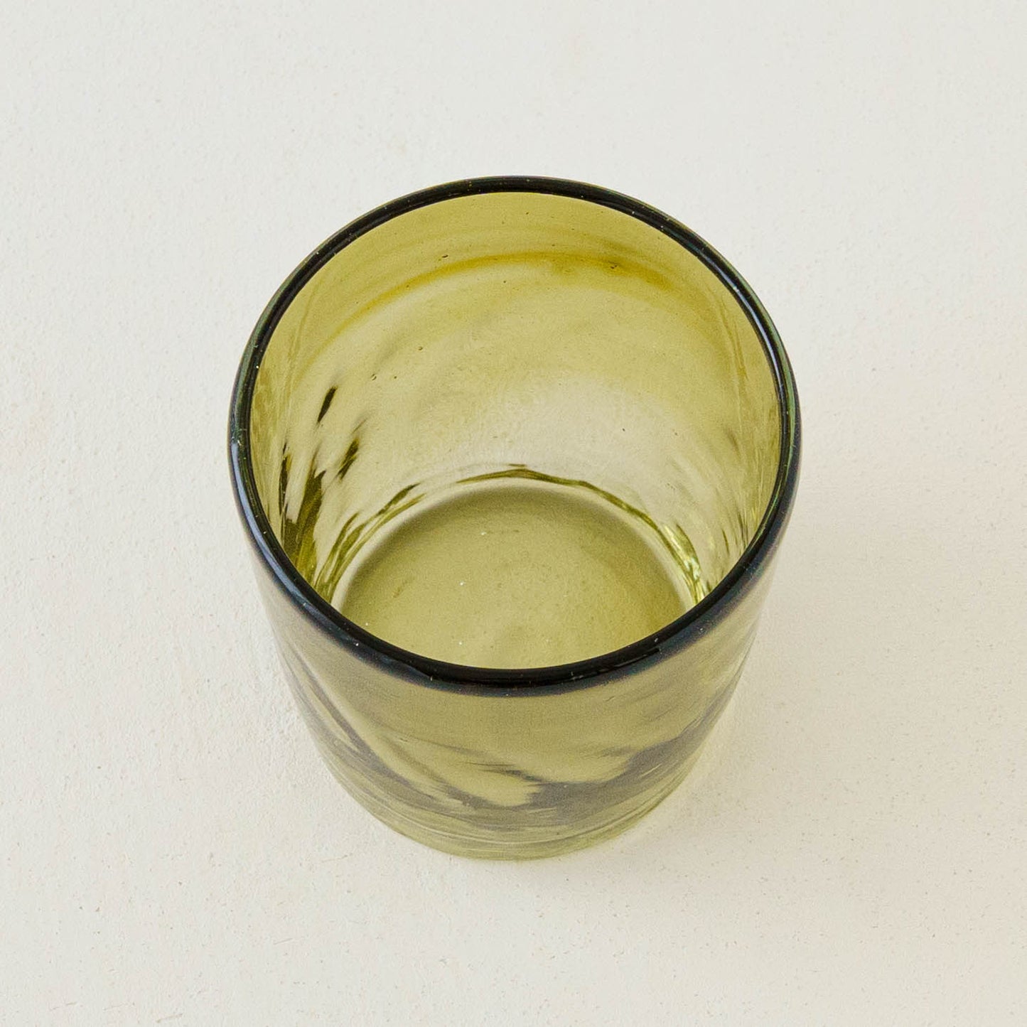 ストレートタンブラー　ワイド　オリーブ｜ニジノハ　平岩愛子