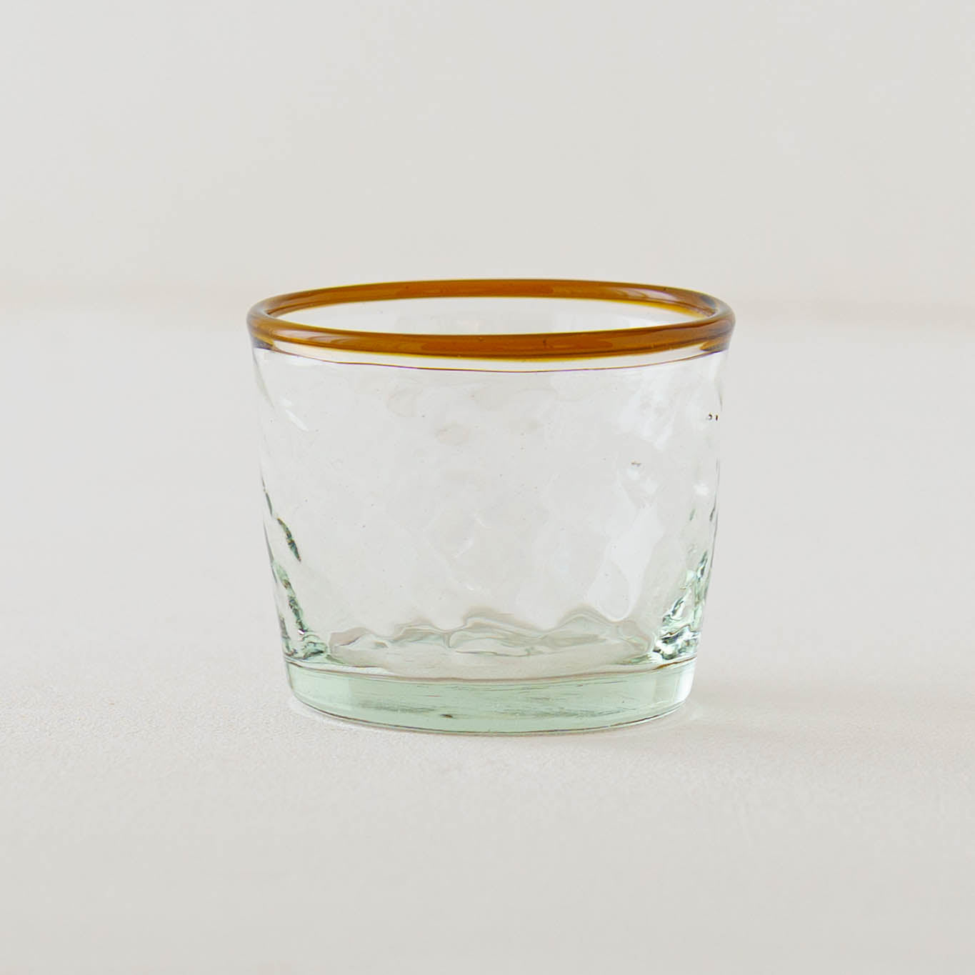 口巻きチマルーグラス　白 x 茶｜ニジノハ　平岩愛子