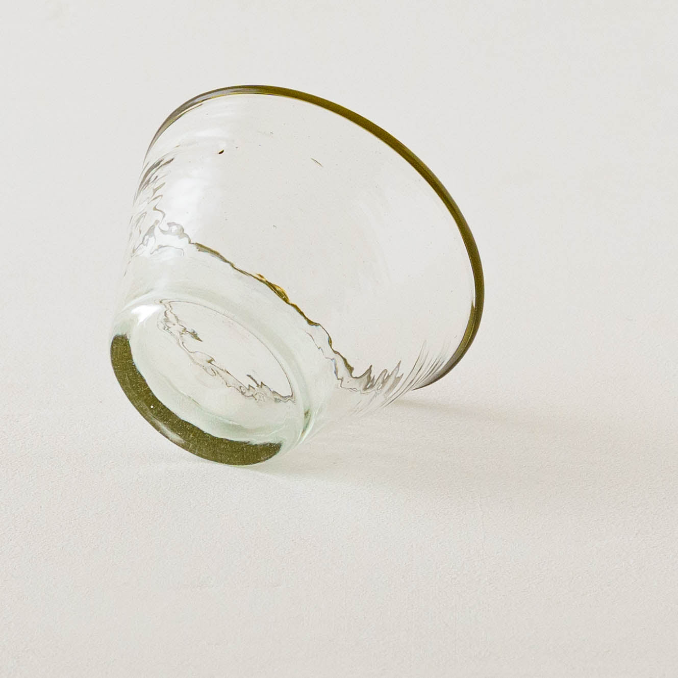 口巻きフリーボウル　小　白 x オリーブ｜ニジノハ　平岩愛子