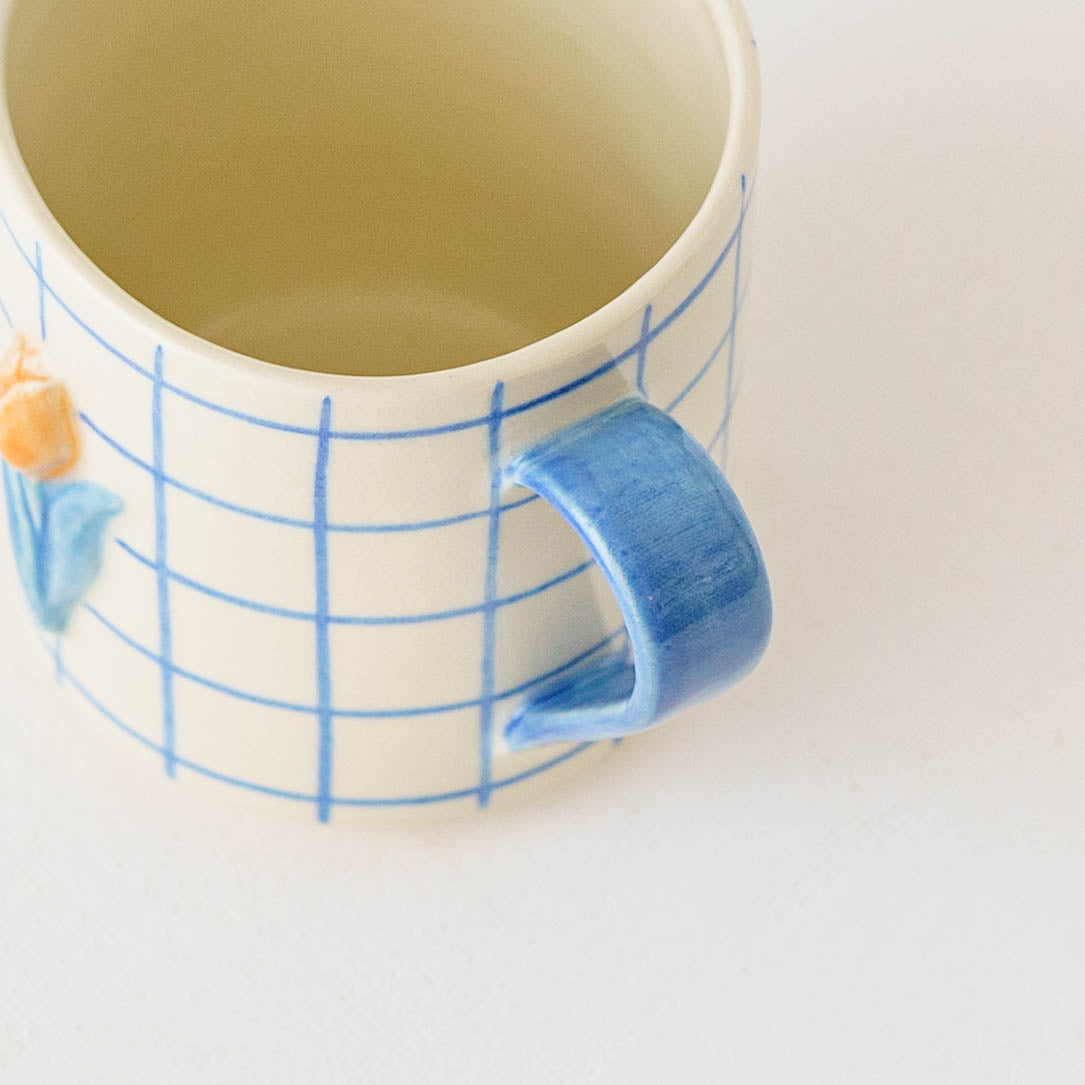 陶芸作家 オオヤサイリ チューリップマグカップ｜窯元、作家ものの