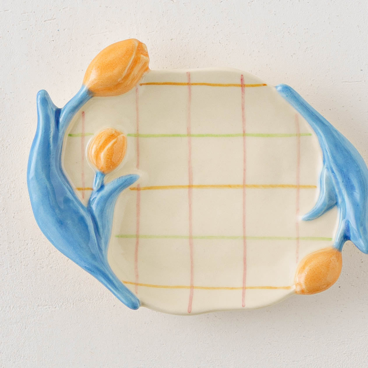 Tulip small plate E | Oya Sairi