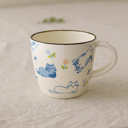 15cm Plate flower orange | Ayako Igawa