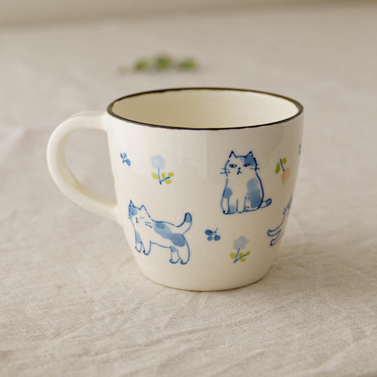 15cm Plate flower orange | Ayako Igawa