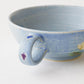 Flower soup mug blue A | Yukiko Nagahama (Yabukarabou)