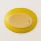 Oval plate yellow flower M | Asako Okamura