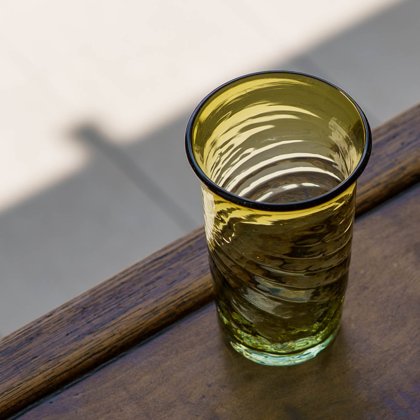 ヒッチーグラス　中　オリーブ｜ニジノハ　平岩愛子