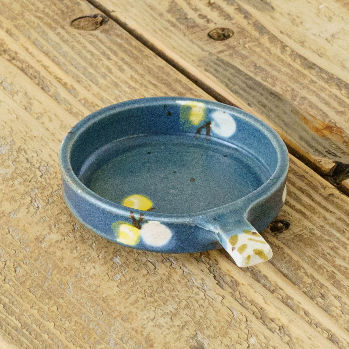 Dip Dish　小　ちょうちょ　ネイビー｜原田晴子