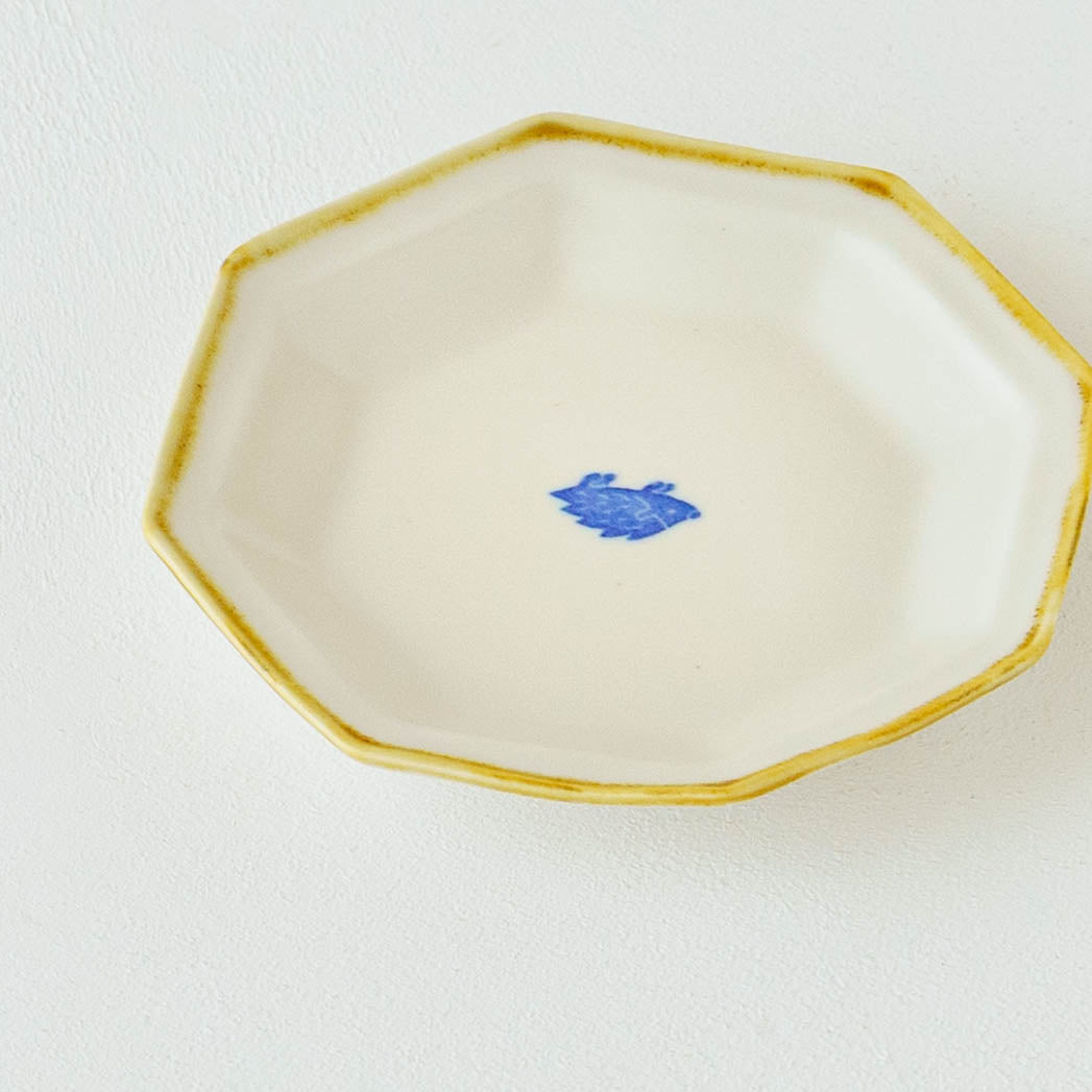 Octagonal plate S bear | Toshiyuki Haramura
