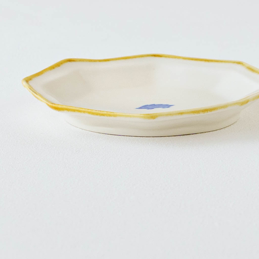 Octagonal plate S bear | Toshiyuki Haramura