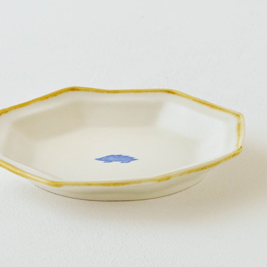 Octagonal plate S bear | Toshiyuki Haramura