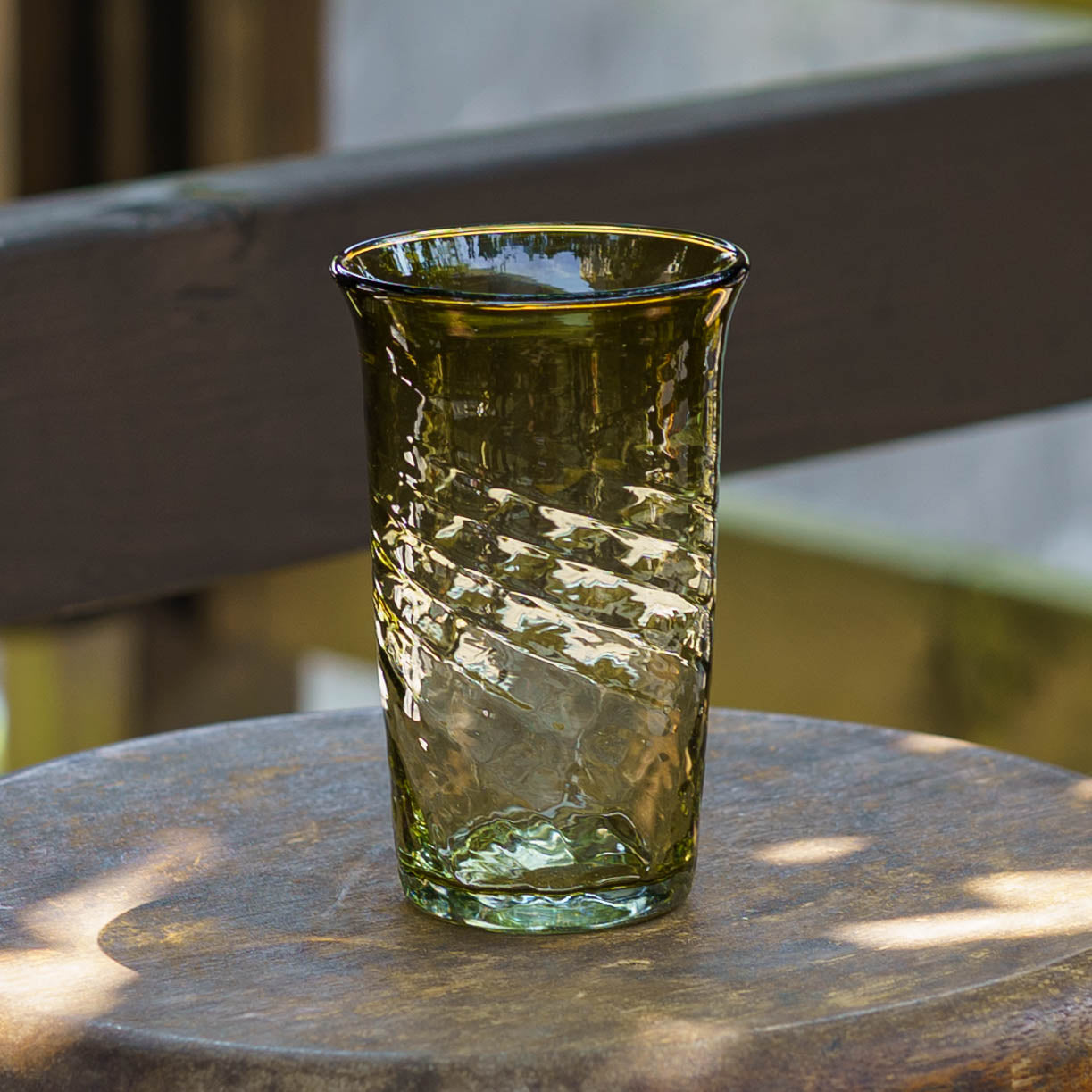 ヒッチーグラス　中　オリーブ｜ニジノハ　平岩愛子