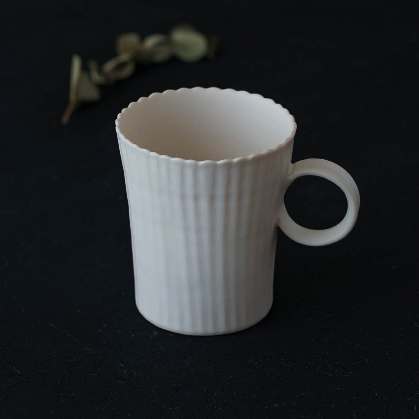 コーヒーカップ　白｜藤村佳澄