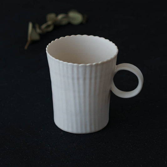コーヒーカップ　白｜藤村佳澄