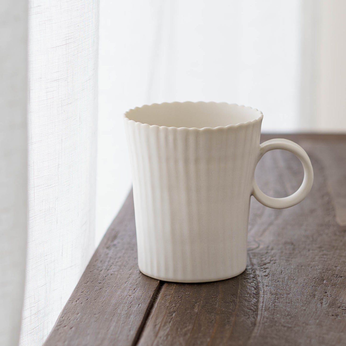 コーヒーカップ　白｜藤村佳澄