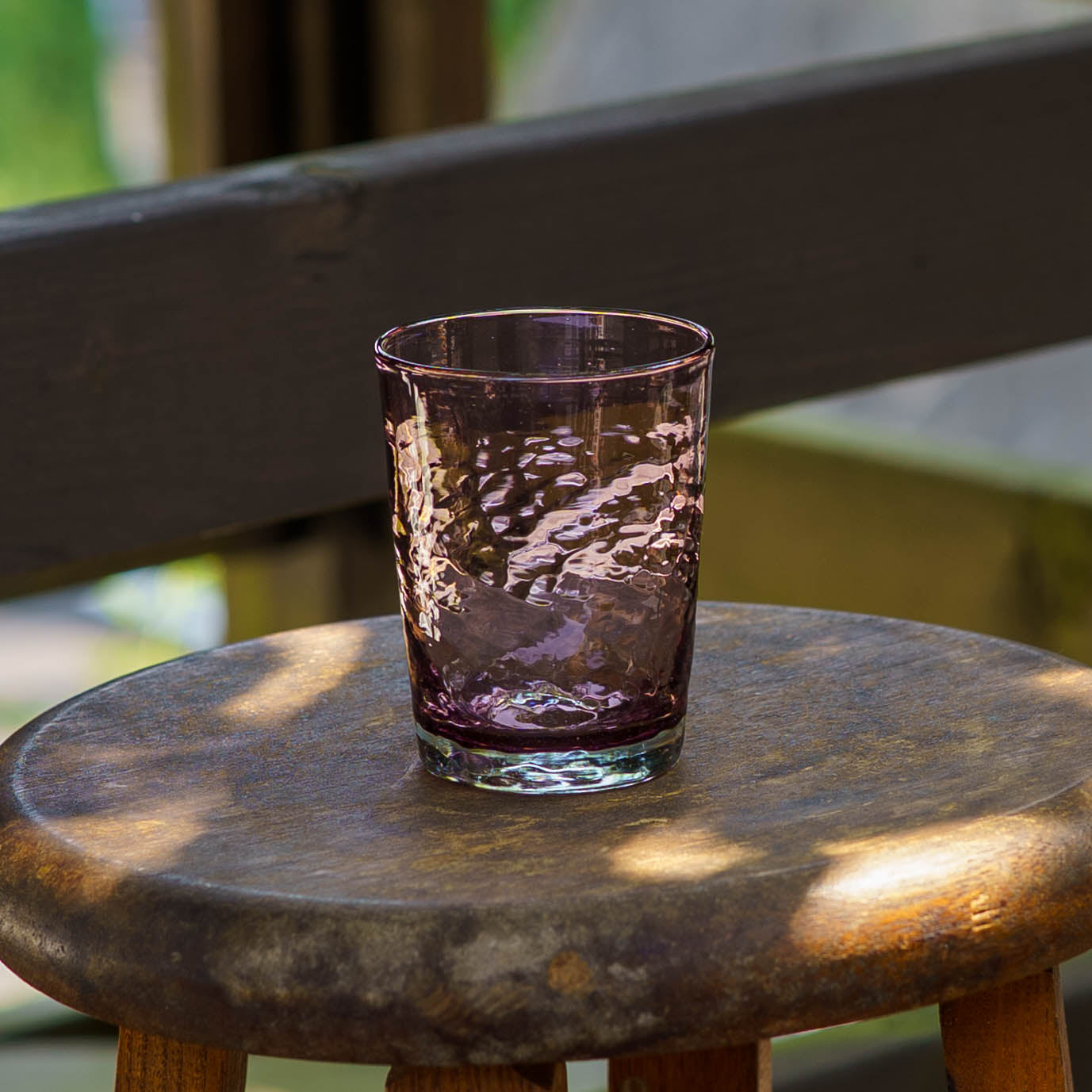 ストレートタンブラー　小　紫｜ニジノハ　平岩愛子