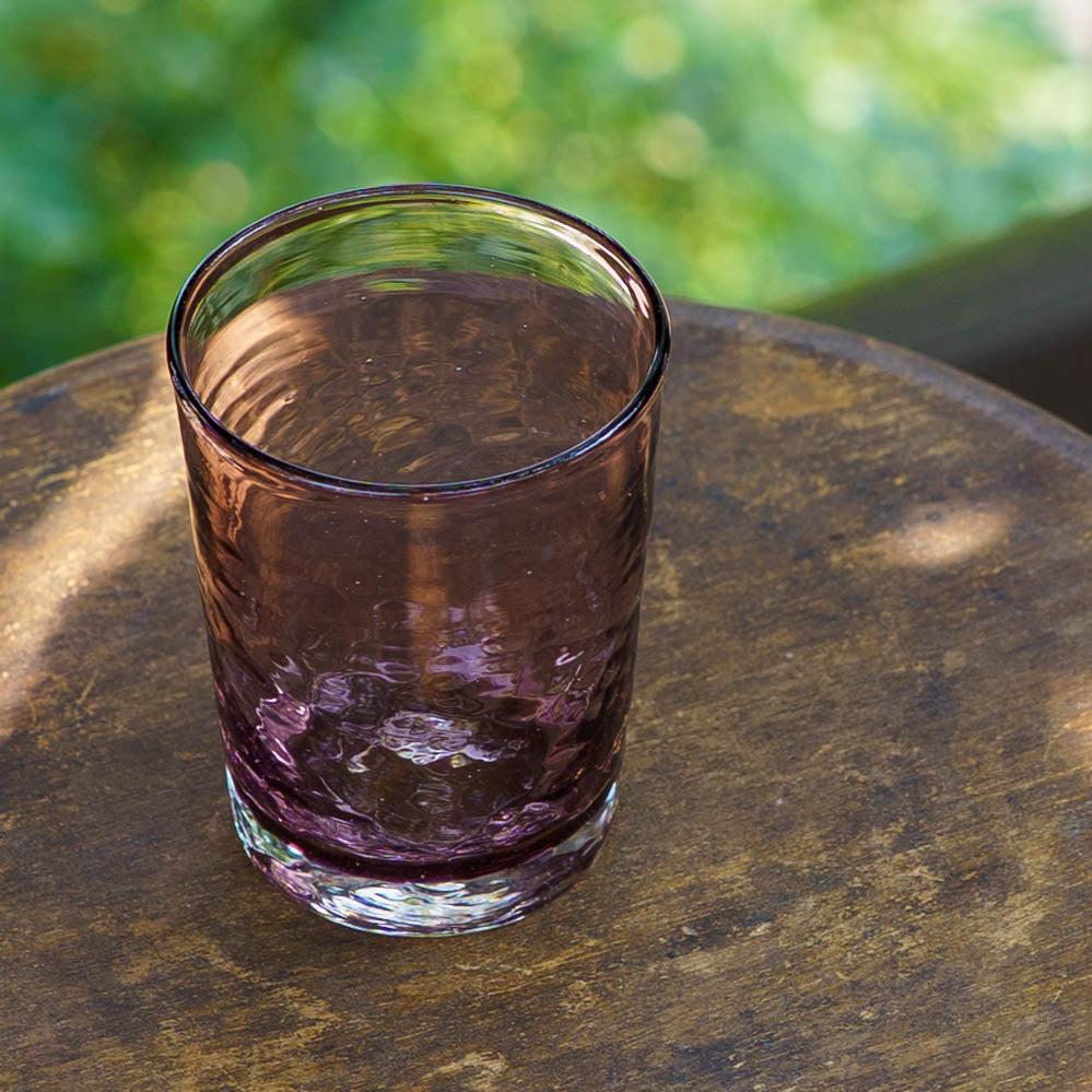 ストレートタンブラー　小　紫｜ニジノハ　平岩愛子