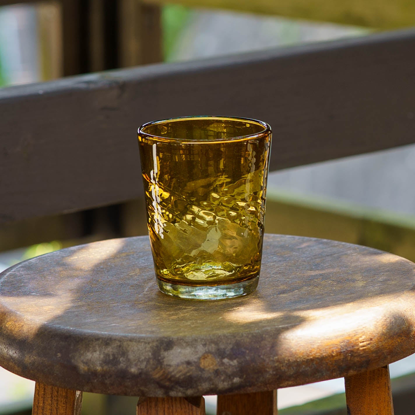 ストレートタンブラー　小　茶｜ニジノハ　平岩愛子