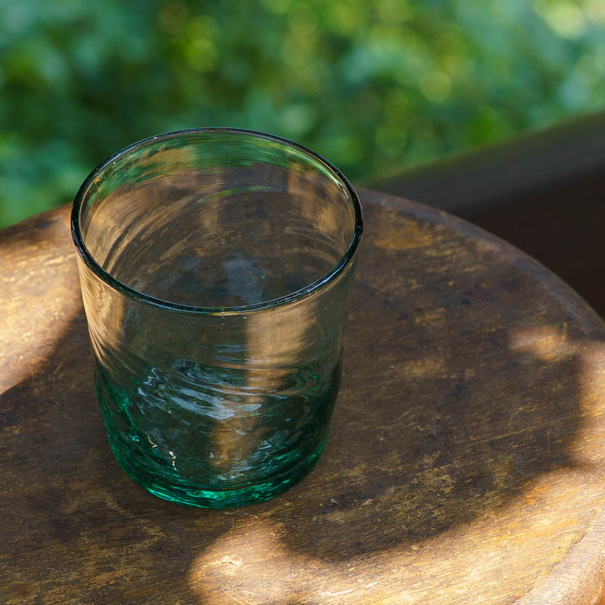 ストレートタンブラー　ワイド　浅葱｜ニジノハ　平岩愛子