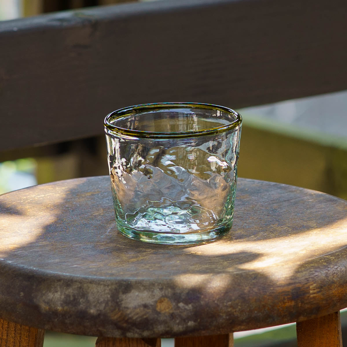 口巻きチマルーグラス　白 x オリーブ｜ニジノハ　平岩愛子