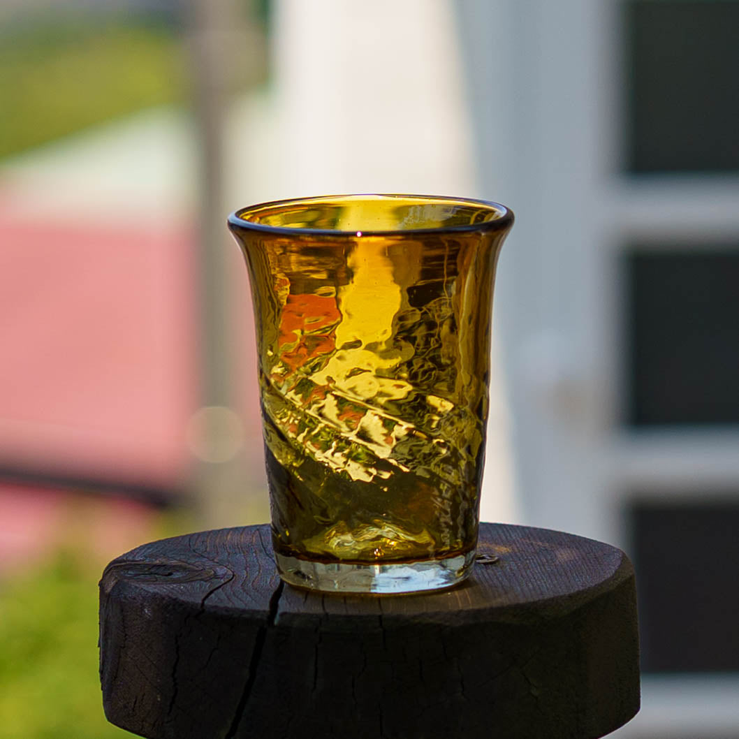 Hitchy glass S brown | Nijinoha