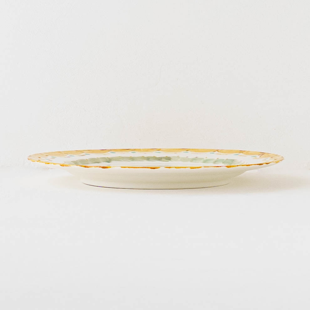 絵付けリム皿　C｜クロミヤアイ