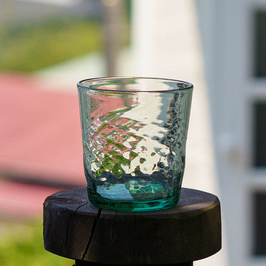 Straight tumbler wide light blue | Nijinoha