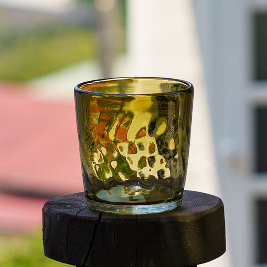Straight tumbler wide olive | Nijinoha