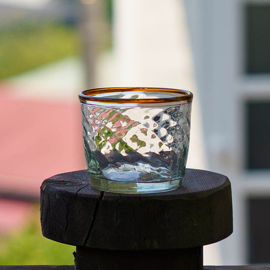 Chimaru glass white x brown | Nijinoha