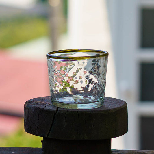 Chimaru glass white x olive | Nijinoha