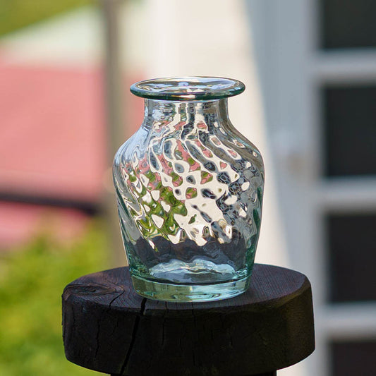 壺型花瓶　小　白｜ニジノハ　平岩愛子