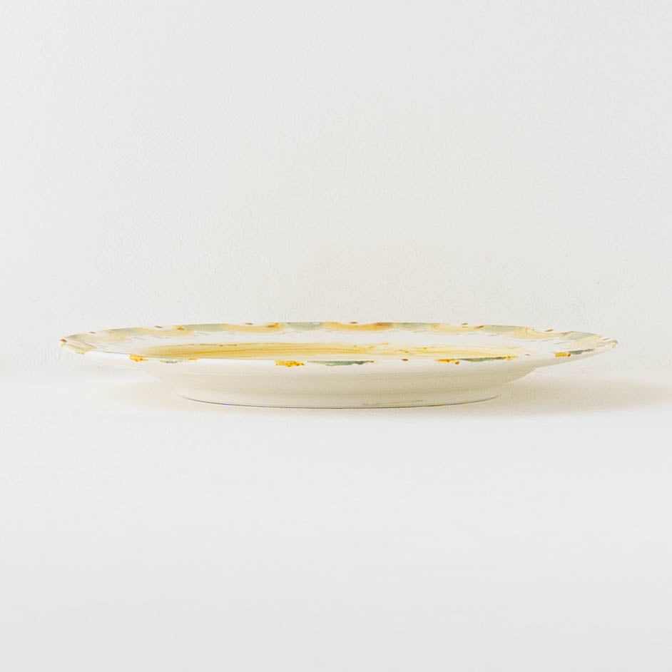 絵付けリム皿　A｜クロミヤアイ