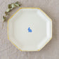 八角プレート　大　うさぎ｜原村俊之