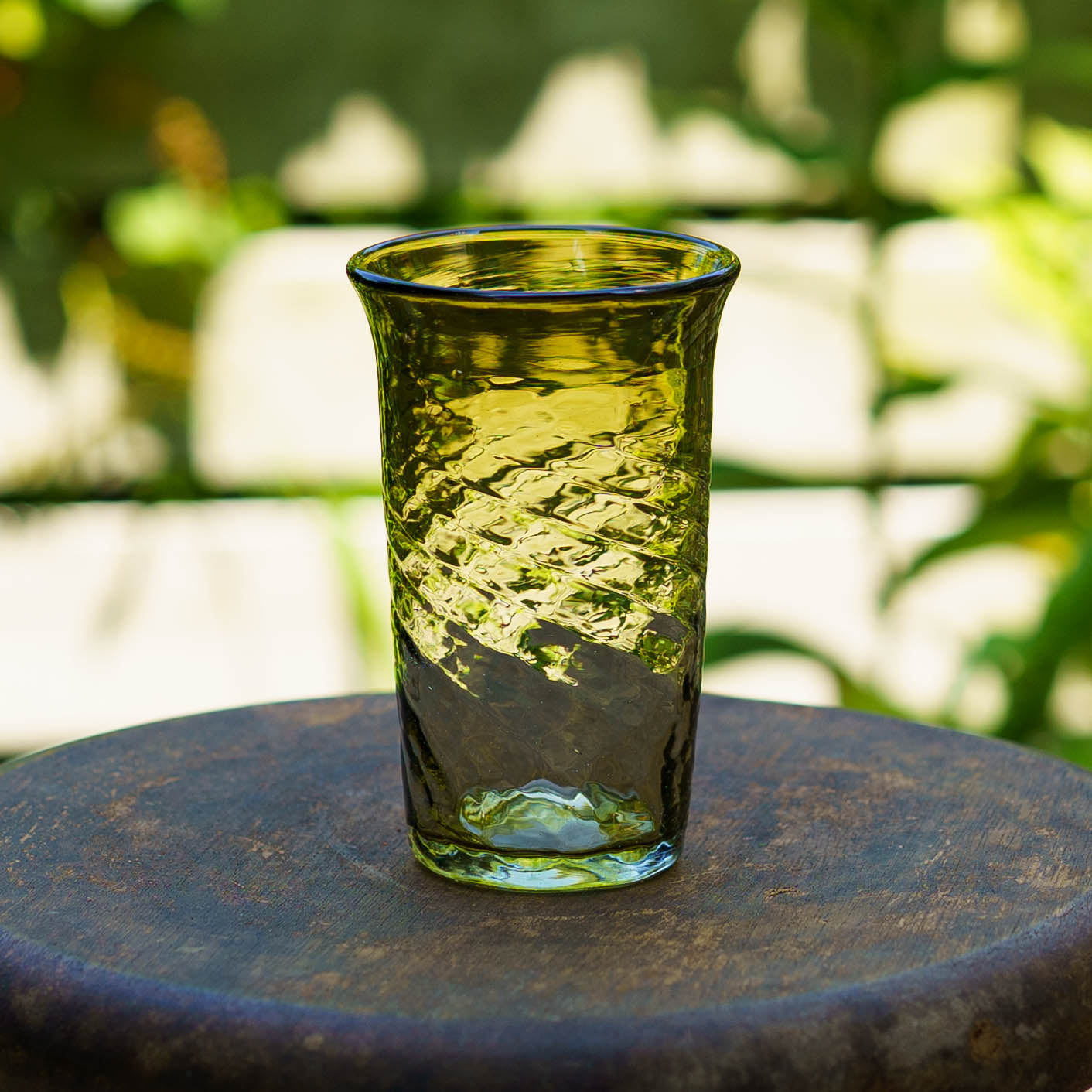 ヒッチーグラス　中　オリーブ｜ニジノハ　平岩愛子