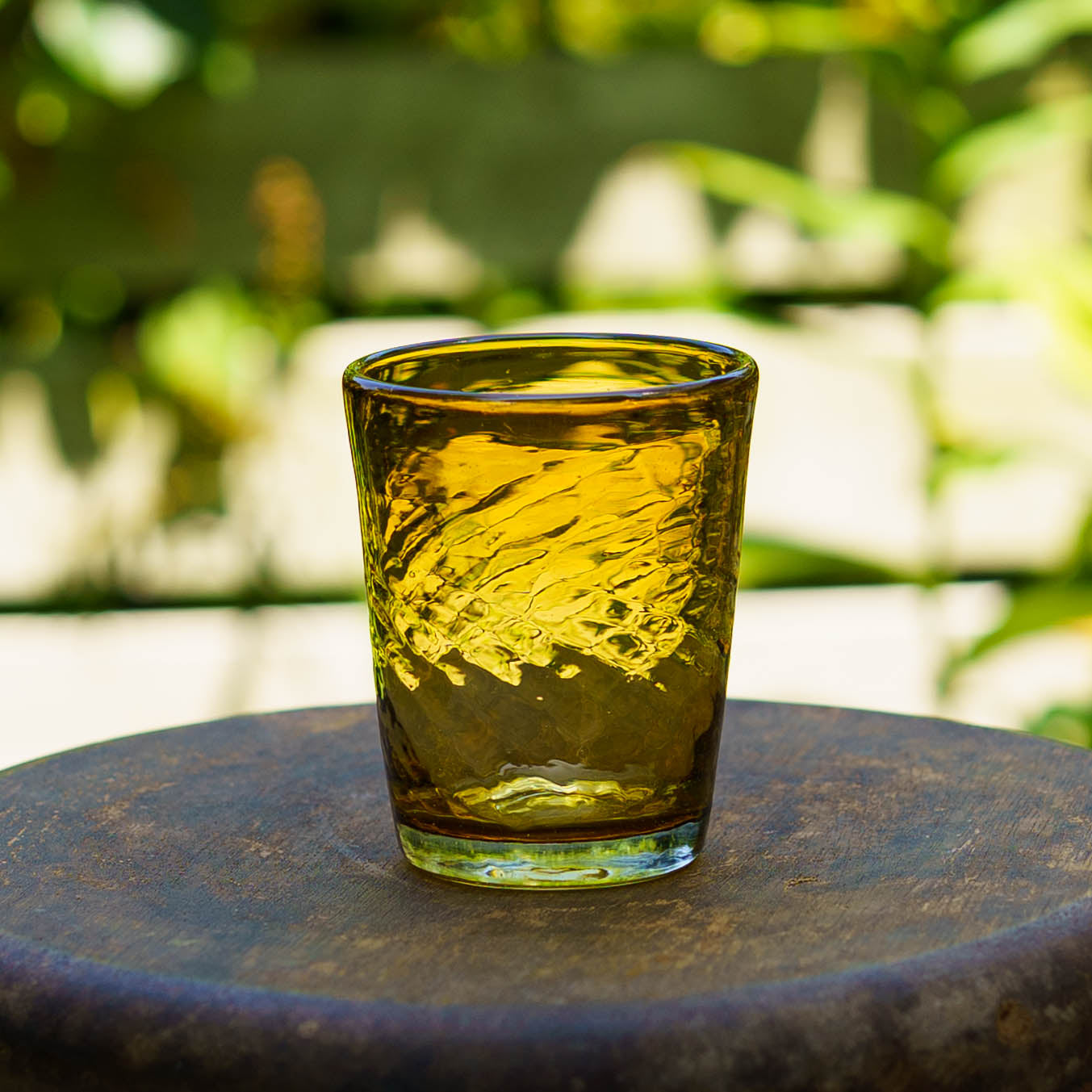 ストレートタンブラー　小　茶｜ニジノハ　平岩愛子