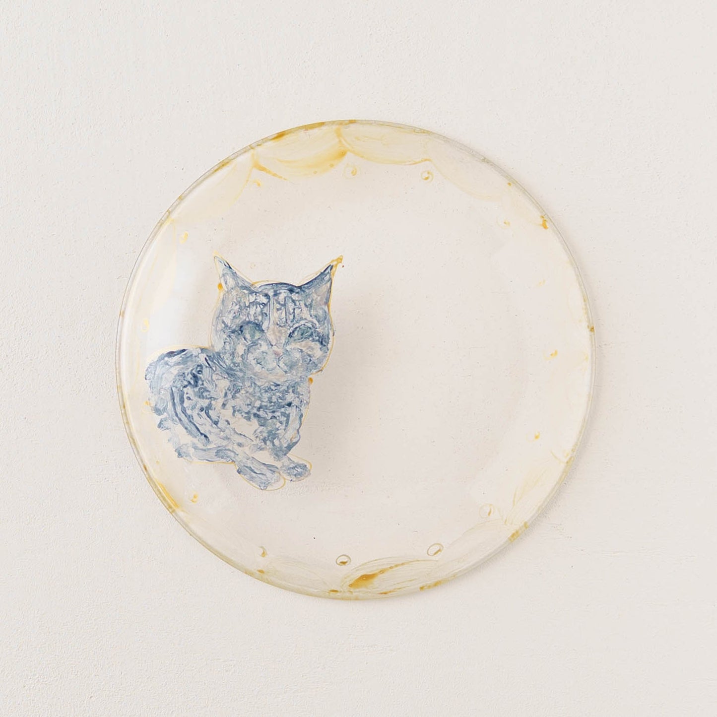 絵付けガラス皿　E｜クロミヤアイ