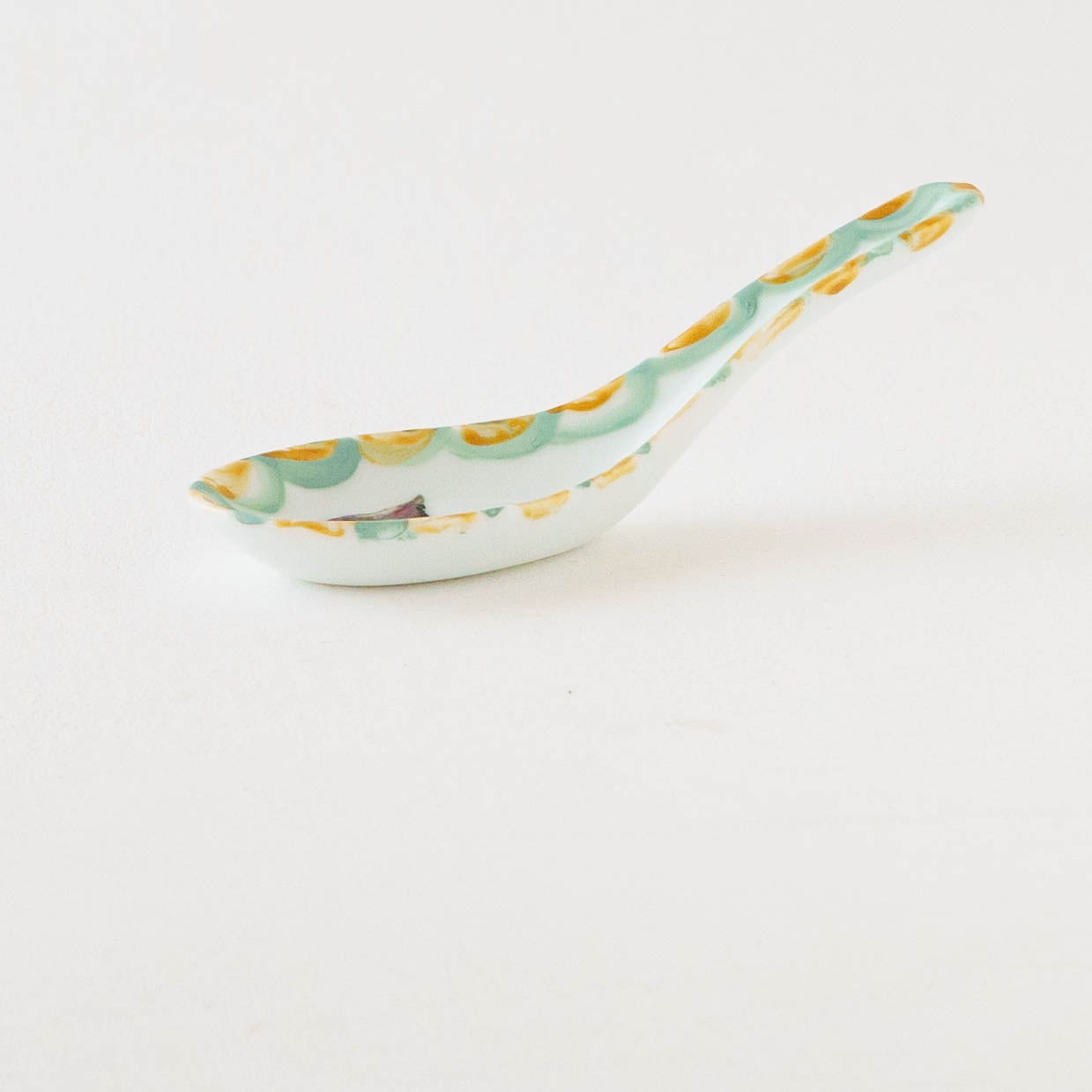 絵付けレンゲ　A｜クロミヤアイ