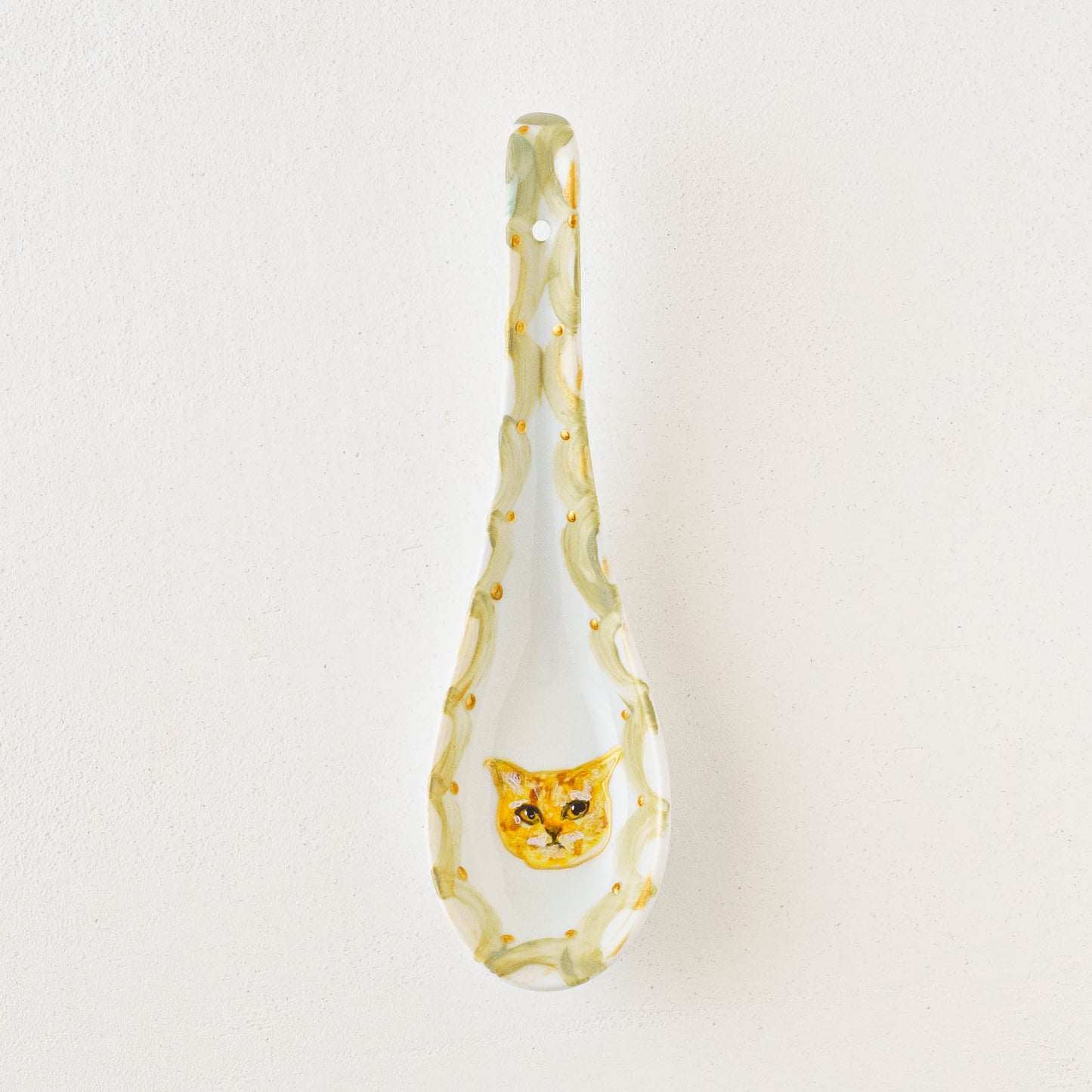 絵付けレンゲ　D｜クロミヤアイ