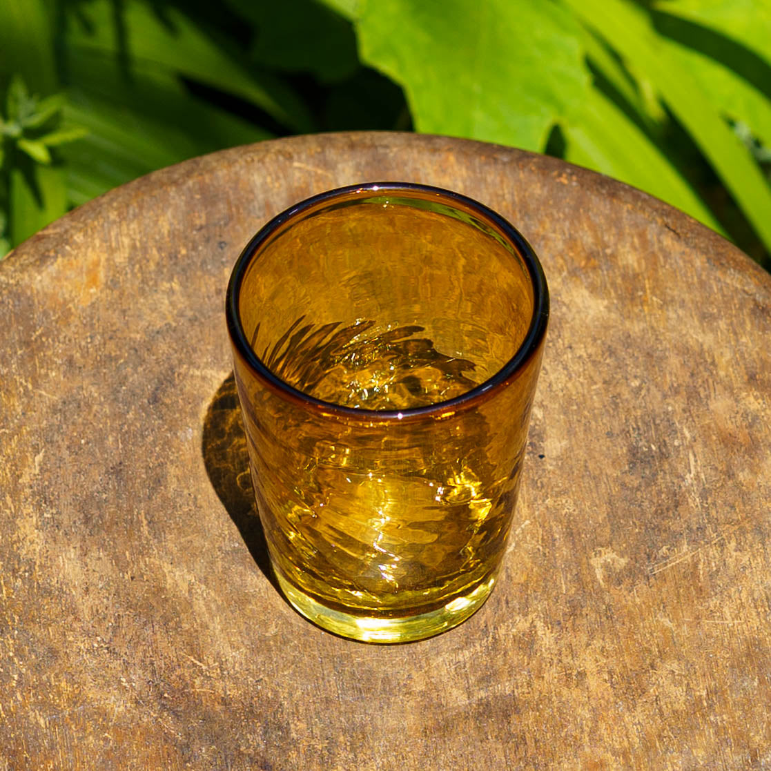 ストレートタンブラー　小　茶｜ニジノハ　平岩愛子