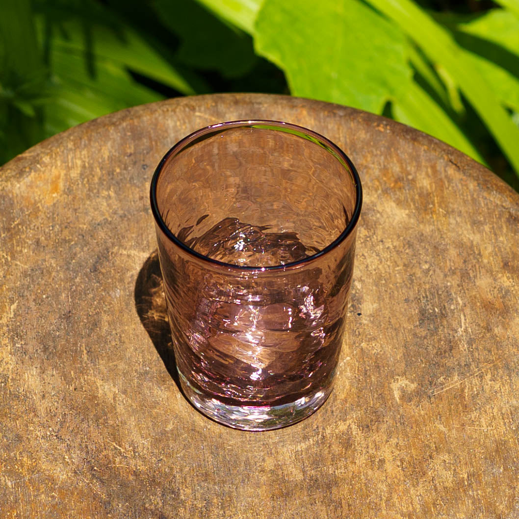 ストレートタンブラー　小　紫｜ニジノハ　平岩愛子