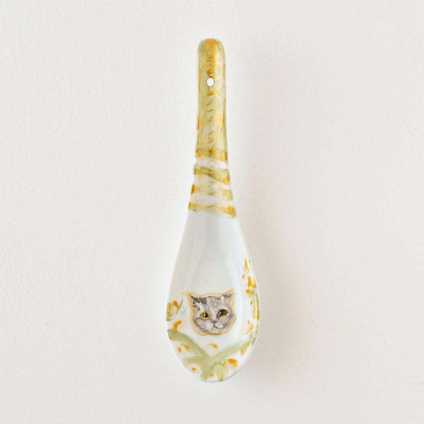 絵付けレンゲ　E｜クロミヤアイ