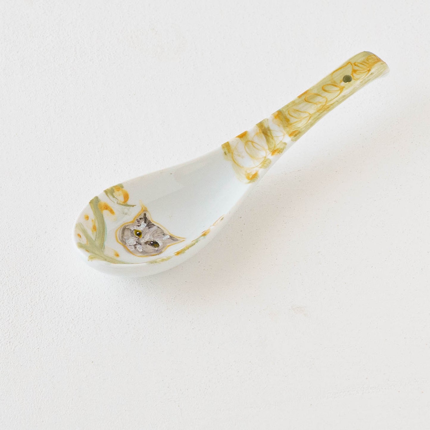 絵付けレンゲ　E｜クロミヤアイ