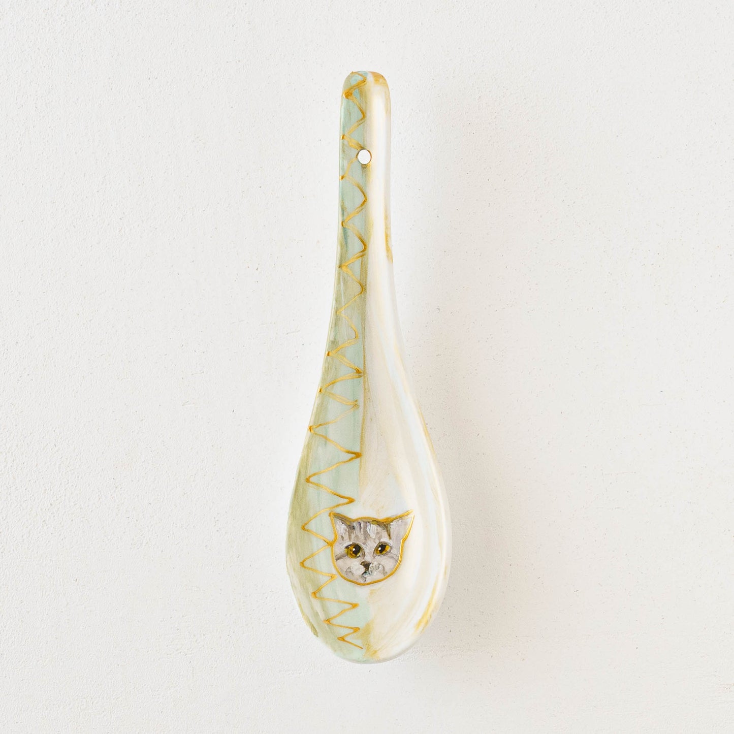 絵付けレンゲ　F｜クロミヤアイ