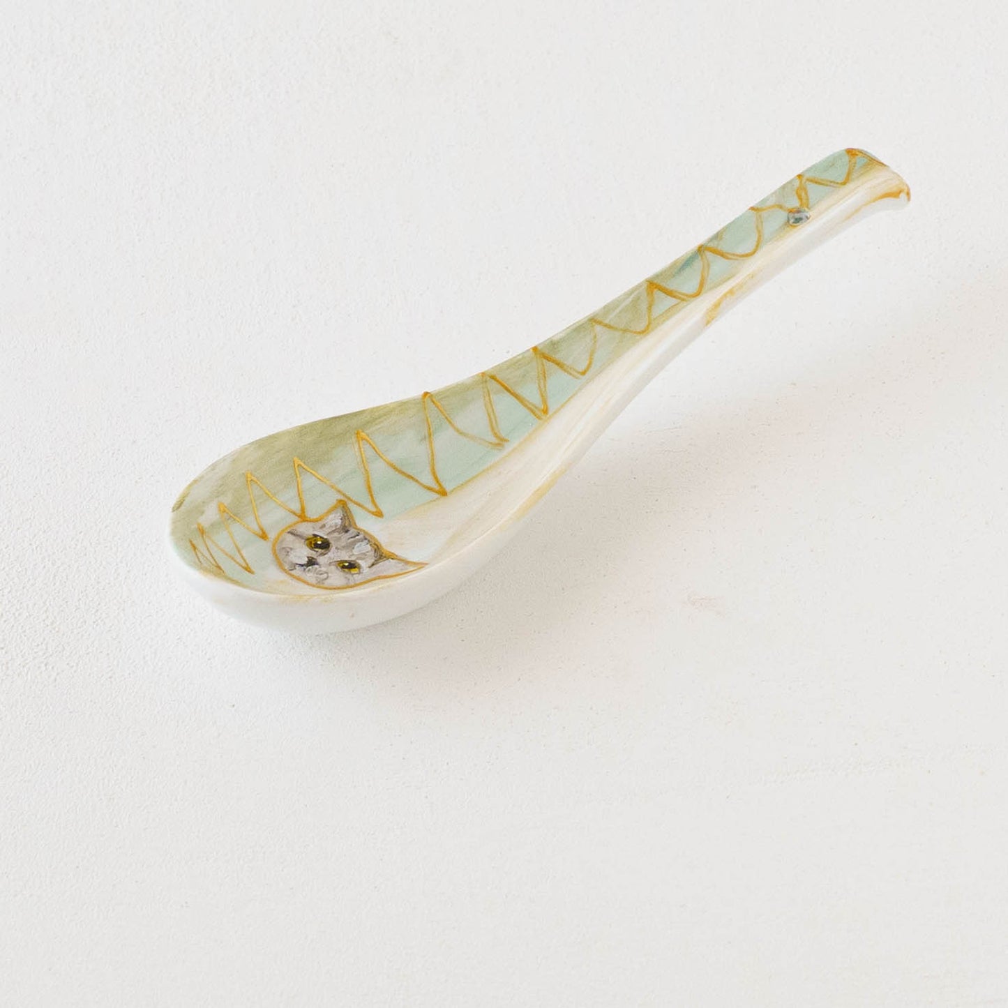 絵付けレンゲ　F｜クロミヤアイ